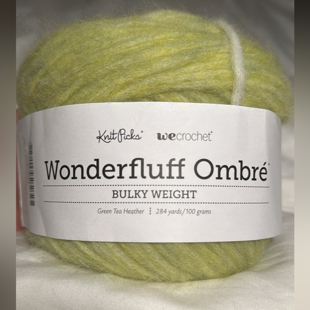 Wonderfluff Green Tea Heather Ombre Alpaca Nylon Merino Yarn